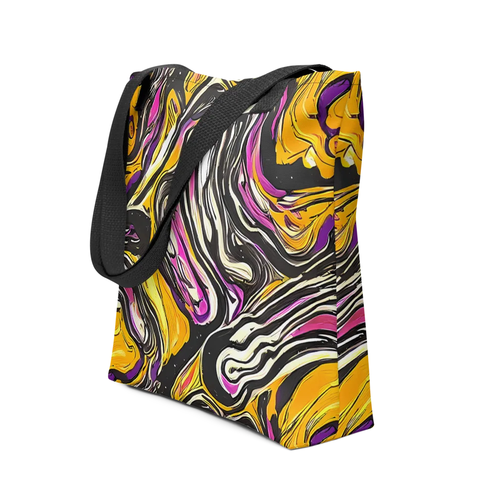 Golden Riptide on Tote Bag — Front