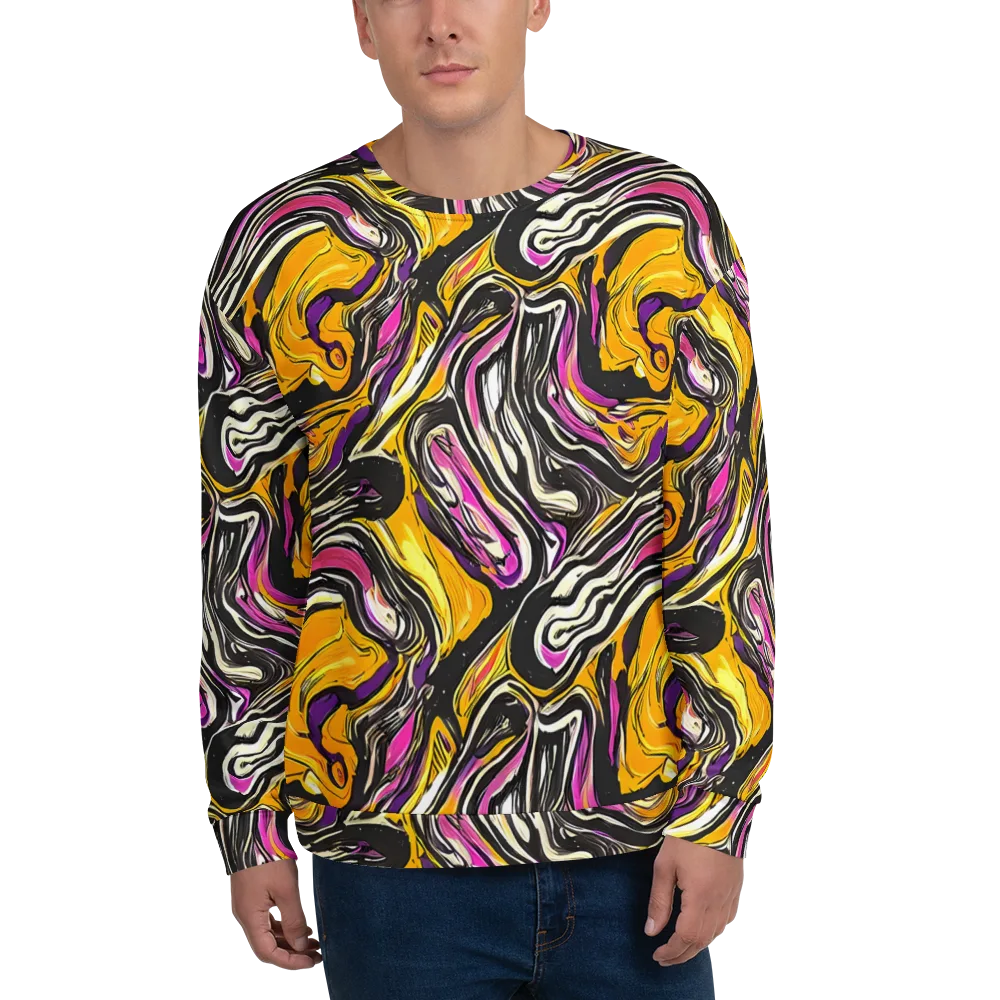 Golden Riptide on Sweatshirt — Front