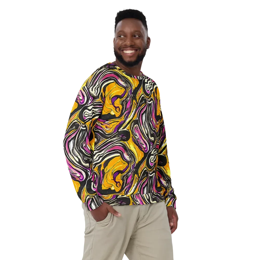 Golden Riptide on Sweatshirt — Front