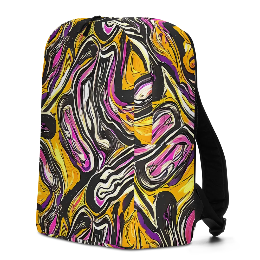 Golden Riptide on Minimalist Backpack — Left