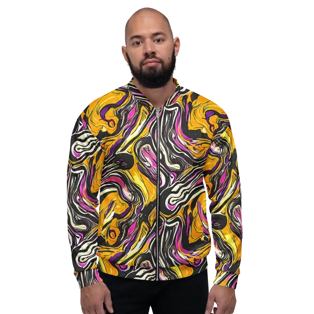 Golden Riptide on Bomber Jacket — Front