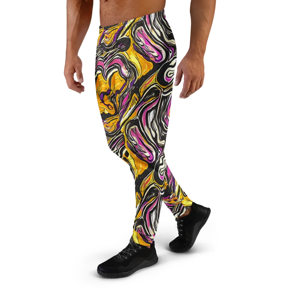 Golden Riptide on Men's Joggers — Left