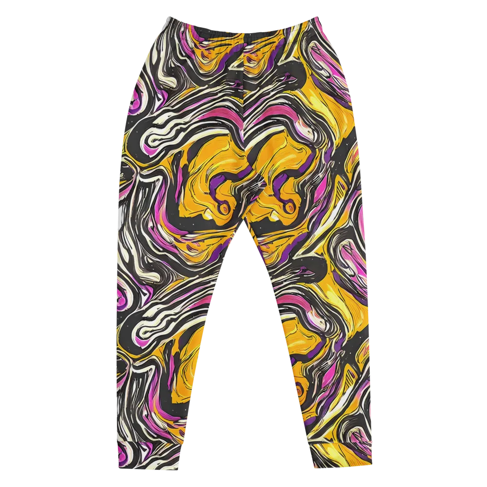 Golden Riptide on Men's Joggers — Front