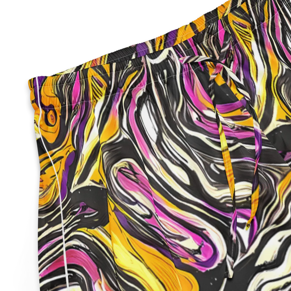 Golden Riptide on Women's Pajama Shorts — Product details