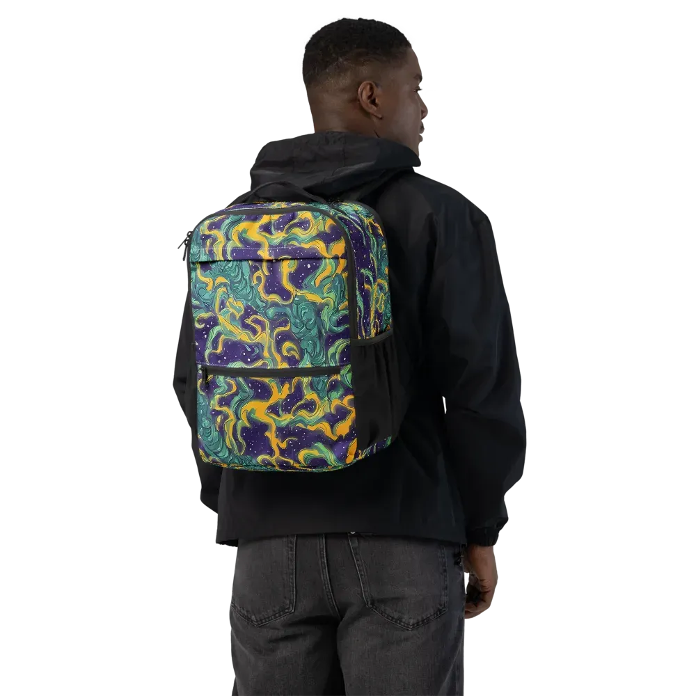 Viridian Eclipse on Utility Backpack — Back