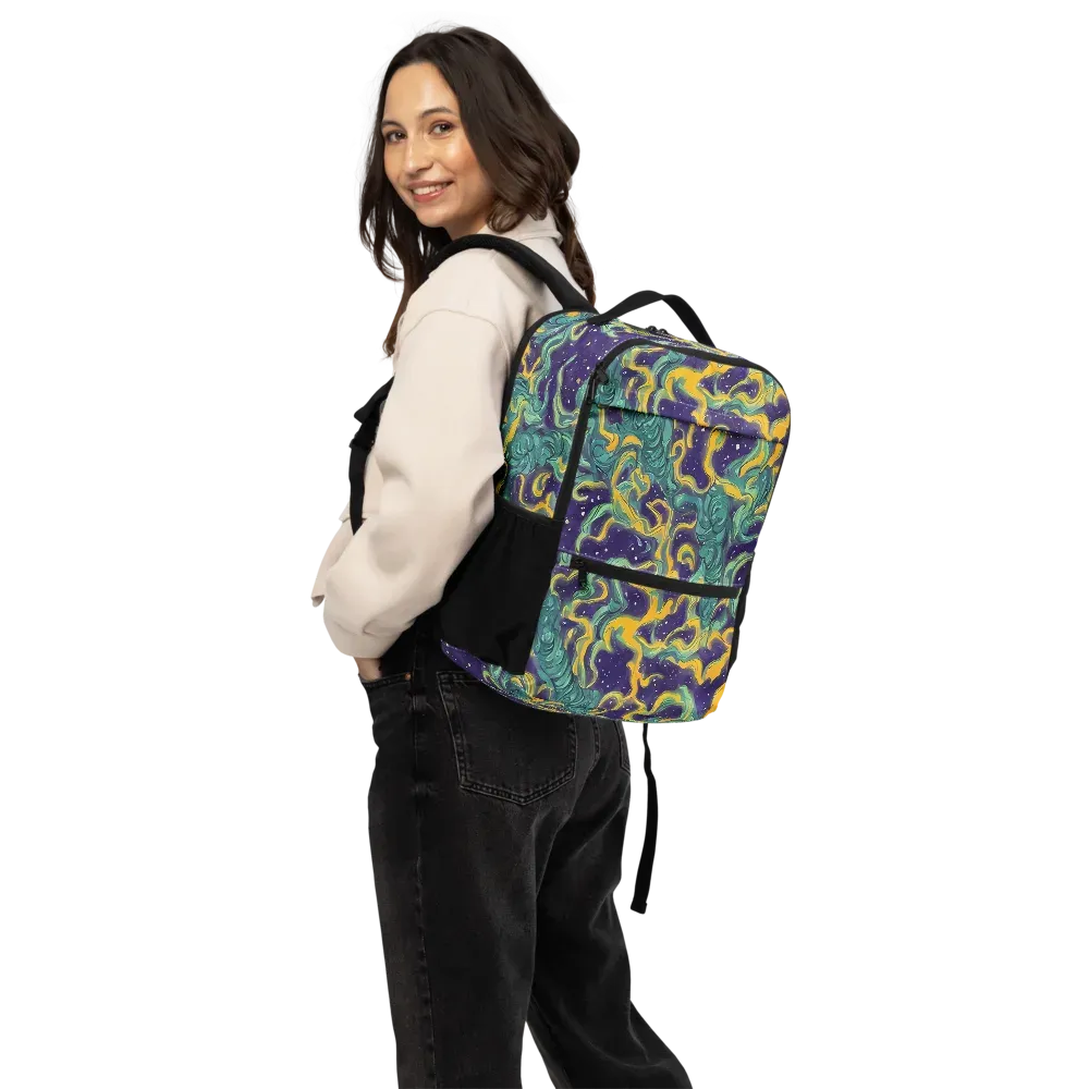 Viridian Eclipse on Utility Backpack — Back