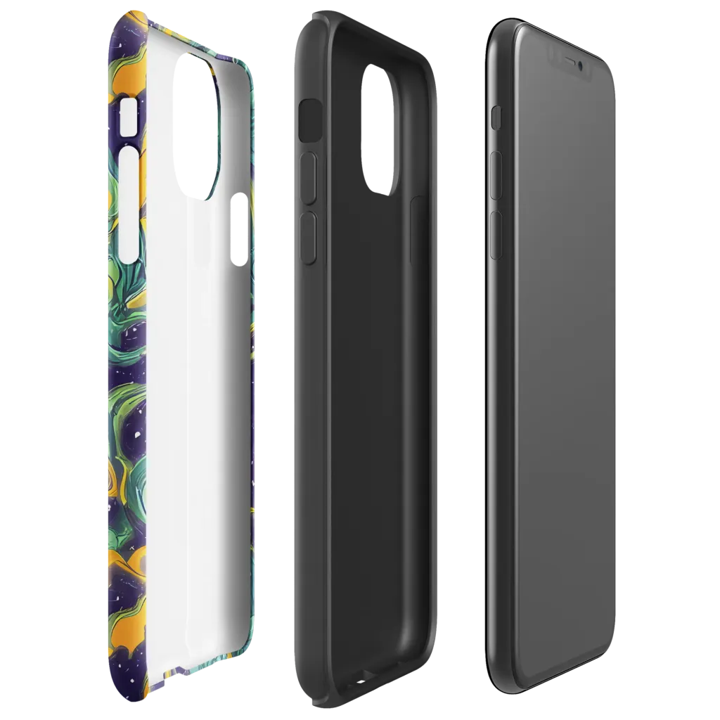 Viridian Eclipse on Tough Case for iPhone® — Right
