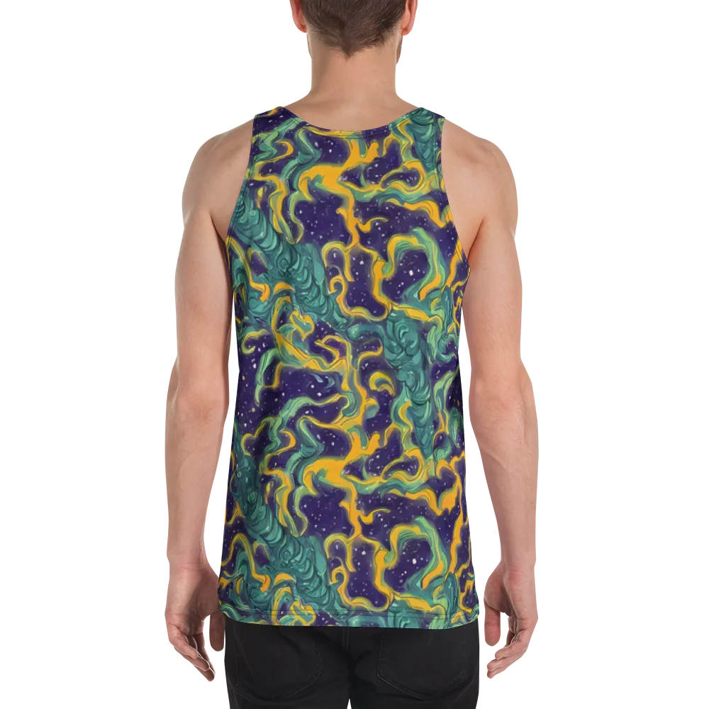 Viridian Eclipse on Men's Tank Top — Back