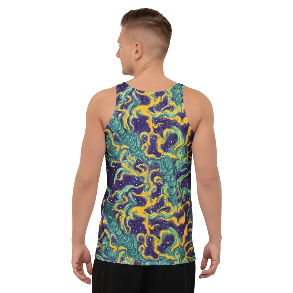 Viridian Eclipse on Men's Tank Top — Back