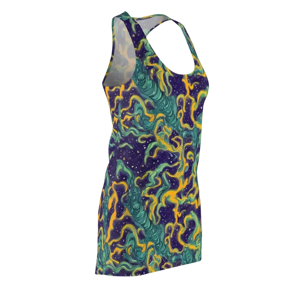 Viridian Eclipse on Racerback Dress — Front Side