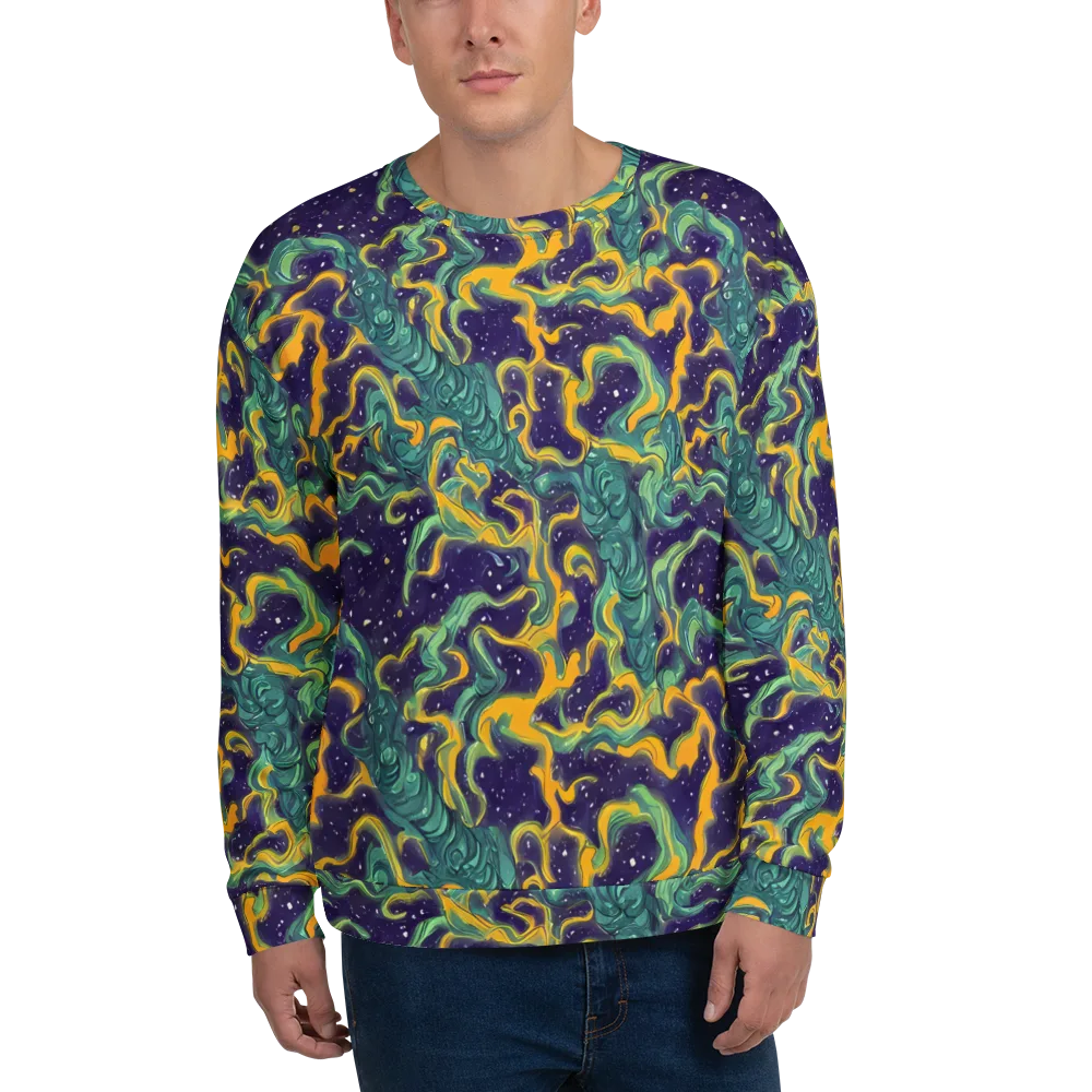 Viridian Eclipse on Sweatshirt — Front