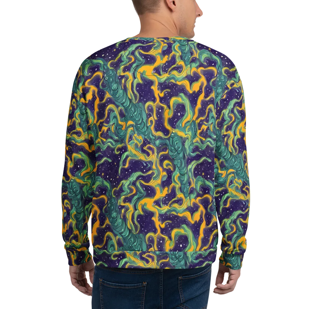 Viridian Eclipse on Sweatshirt — Back