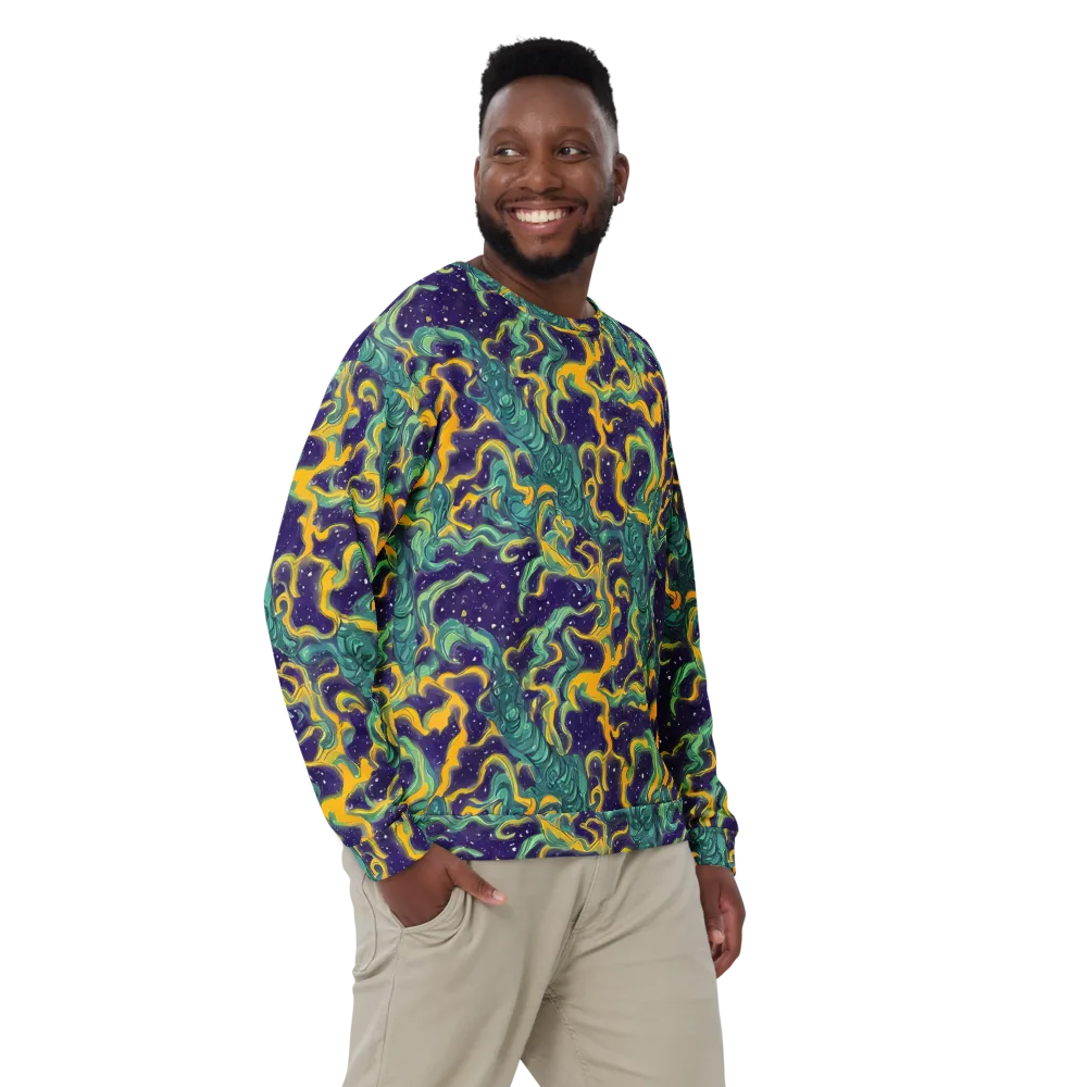 Viridian Eclipse on Sweatshirt — Front