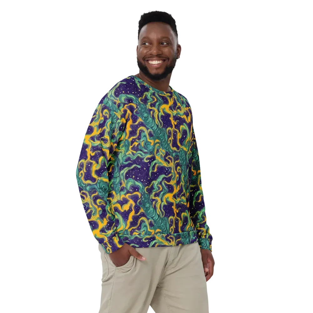 Viridian Eclipse on Sweatshirt — Front