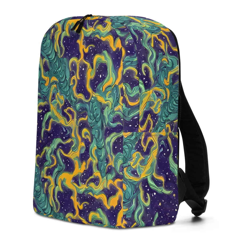 Viridian Eclipse on Minimalist Backpack — Left
