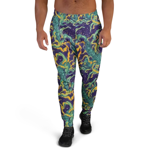 Viridian Eclipse on a Men's Joggers