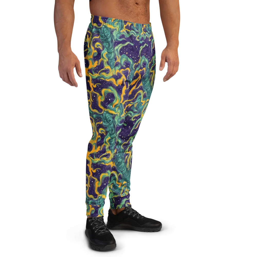 Viridian Eclipse on Men's Joggers — Right