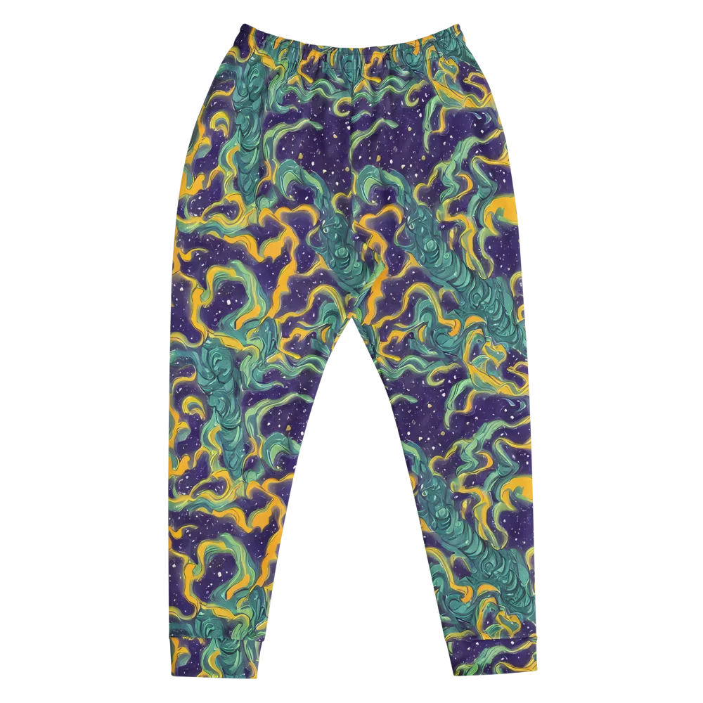 Viridian Eclipse on Men's Joggers — Front