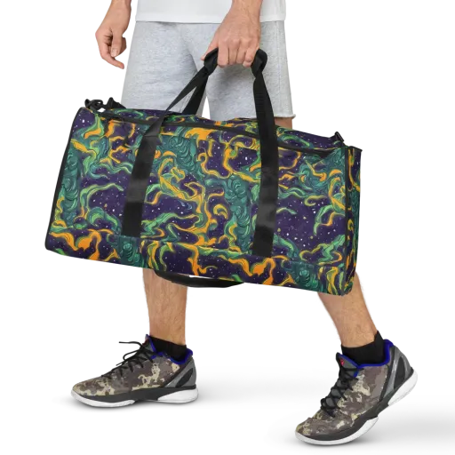 Viridian Eclipse on a Duffle Bag