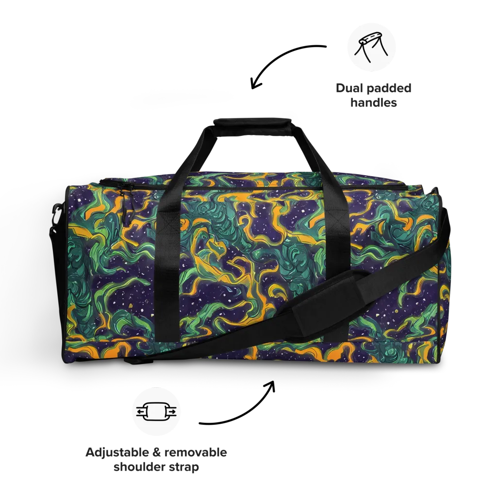 Viridian Eclipse on Duffle Bag — Front