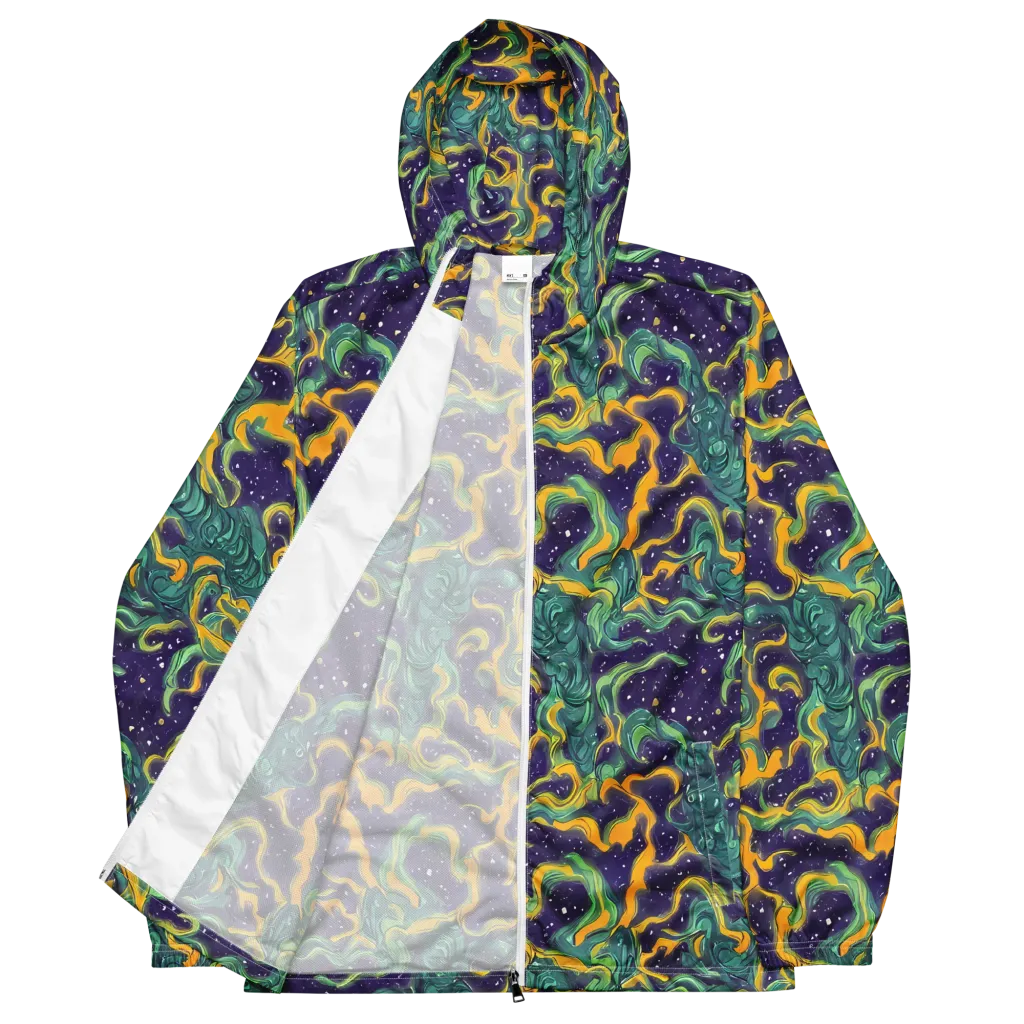 Viridian Eclipse on Men's Windbreaker — Front