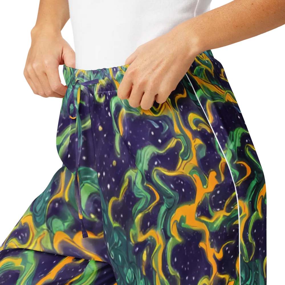 Viridian Eclipse on Women's Pajama Pants — Product details