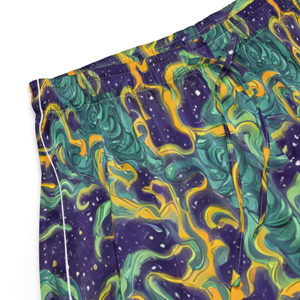 Viridian Eclipse on Women's Pajama Shorts — Product details
