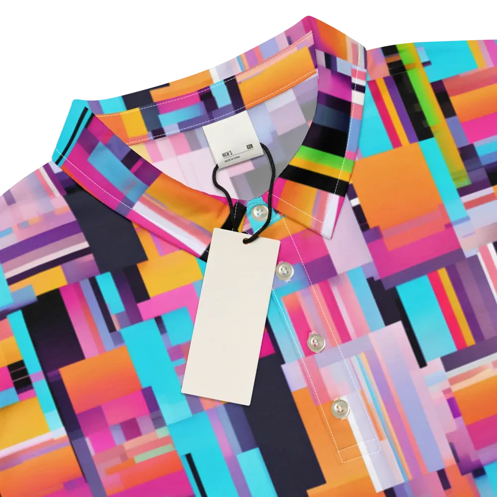 Chromatic Circuit on Men's Slim Fit Polo Shirt — Product details