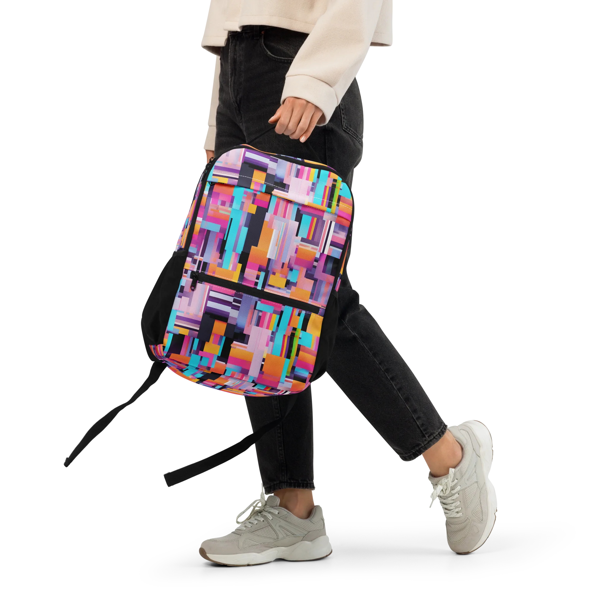 Chromatic Circuit on Utility Backpack — Front