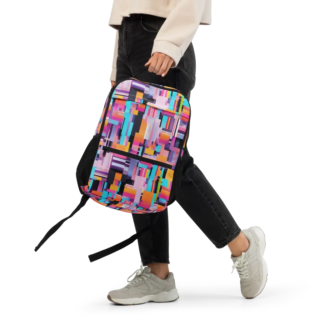 Chromatic Circuit on Utility Backpack — Front