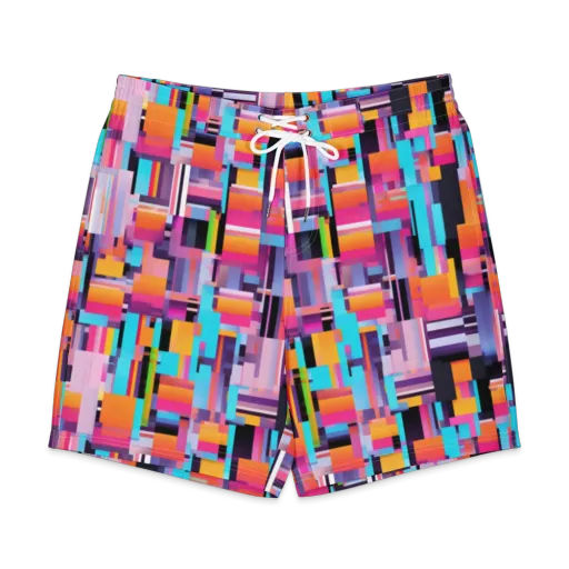 Chromatic Circuit on a Men's Board Shorts