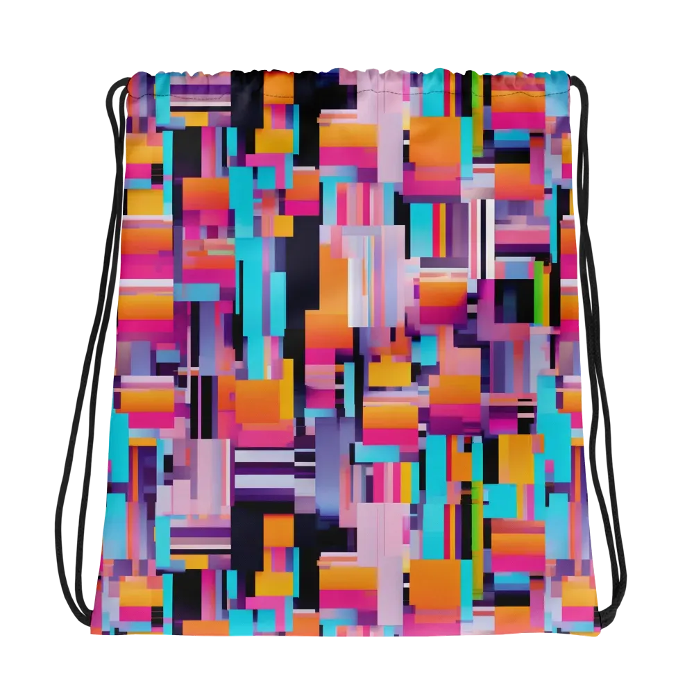 Chromatic Circuit on Drawstring Bag — Photo