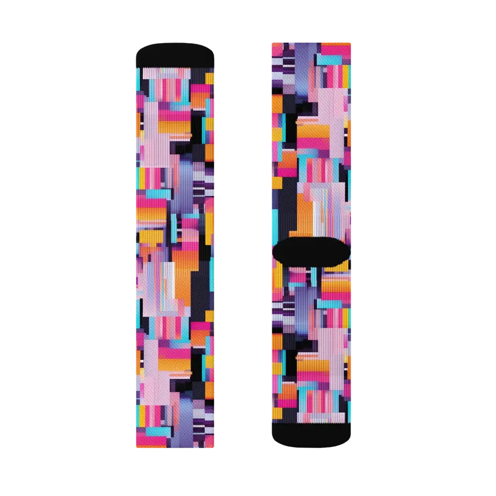 Chromatic Circuit on Socks — Right Sock