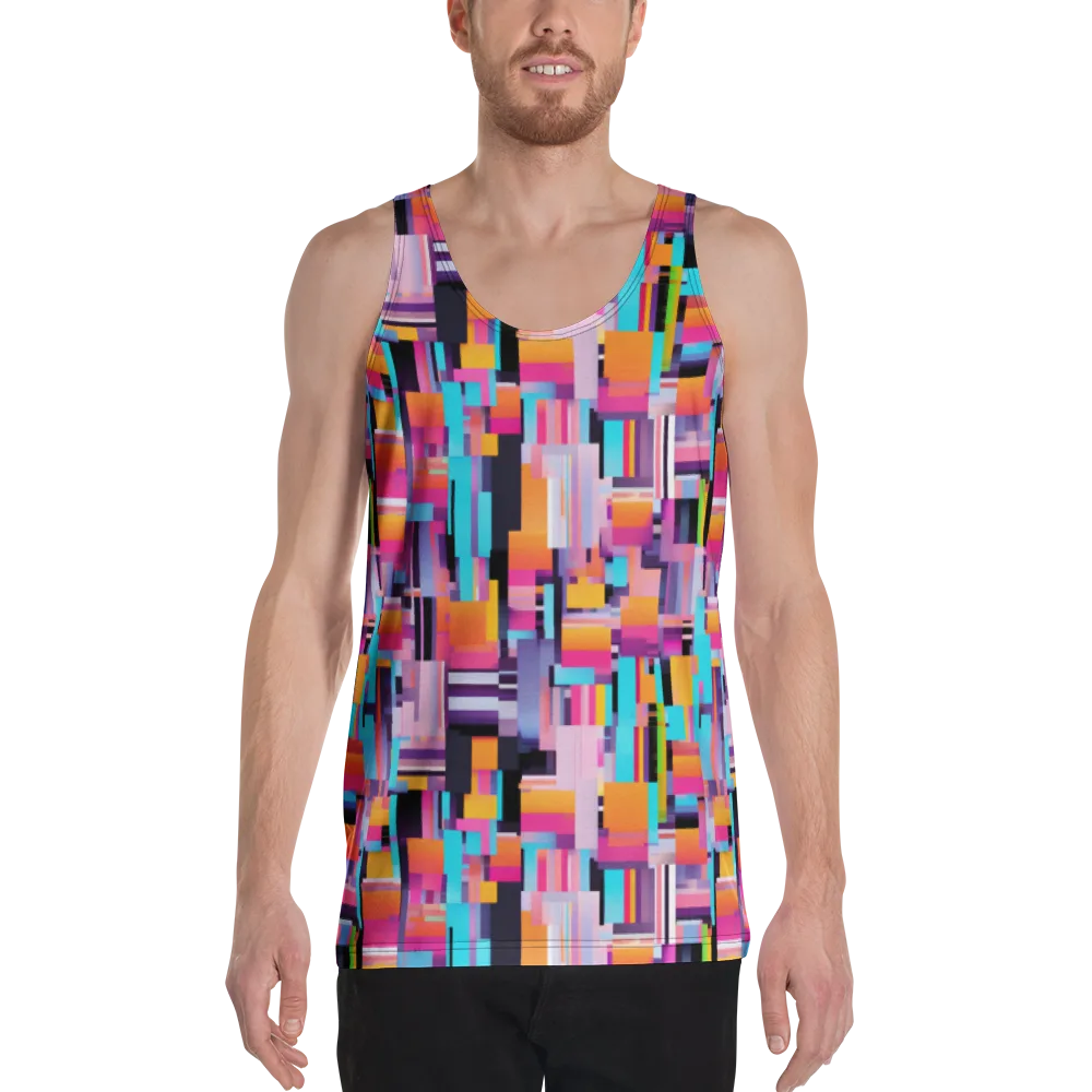 Chromatic Circuit on Men's Tank Top — Front