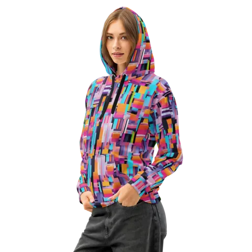 Chromatic Circuit on a Cotton Hoodie