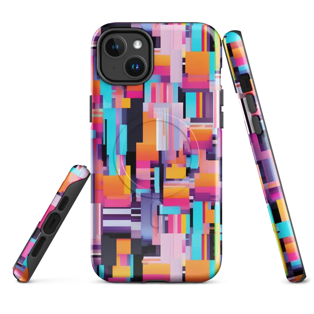 Chromatic Circuit on MagSafe Tough Case for iPhone® — Front