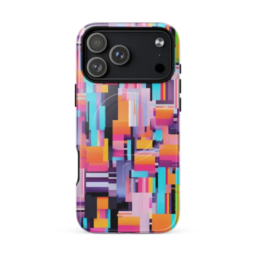 Chromatic Circuit on a MagSafe Tough Case for iPhone®