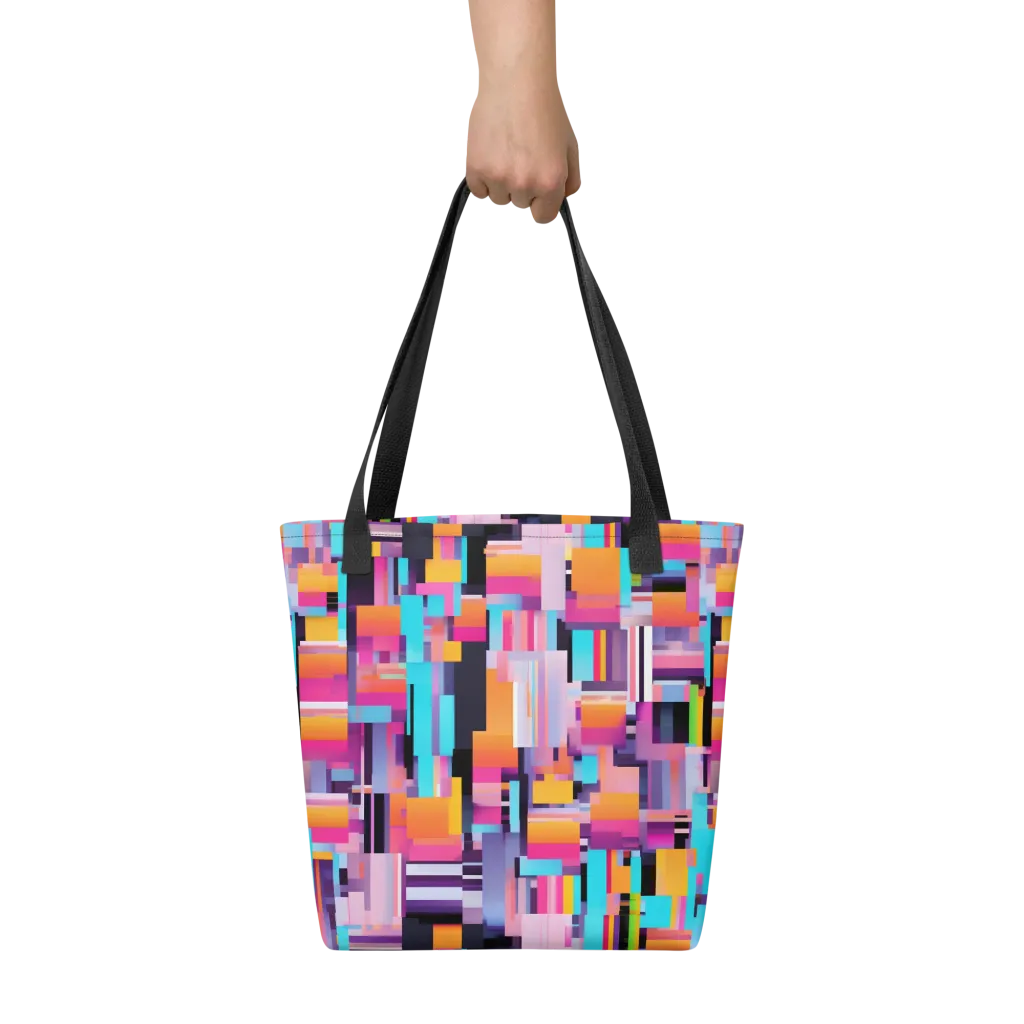 Chromatic Circuit on Tote Bag — Front
