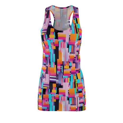 Chromatic Circuit on a Racerback Dress