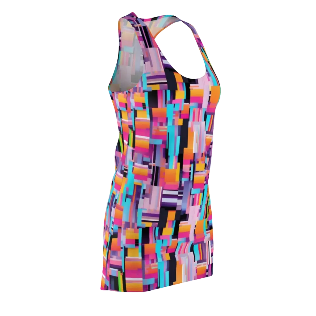 Chromatic Circuit on Racerback Dress — Front Side