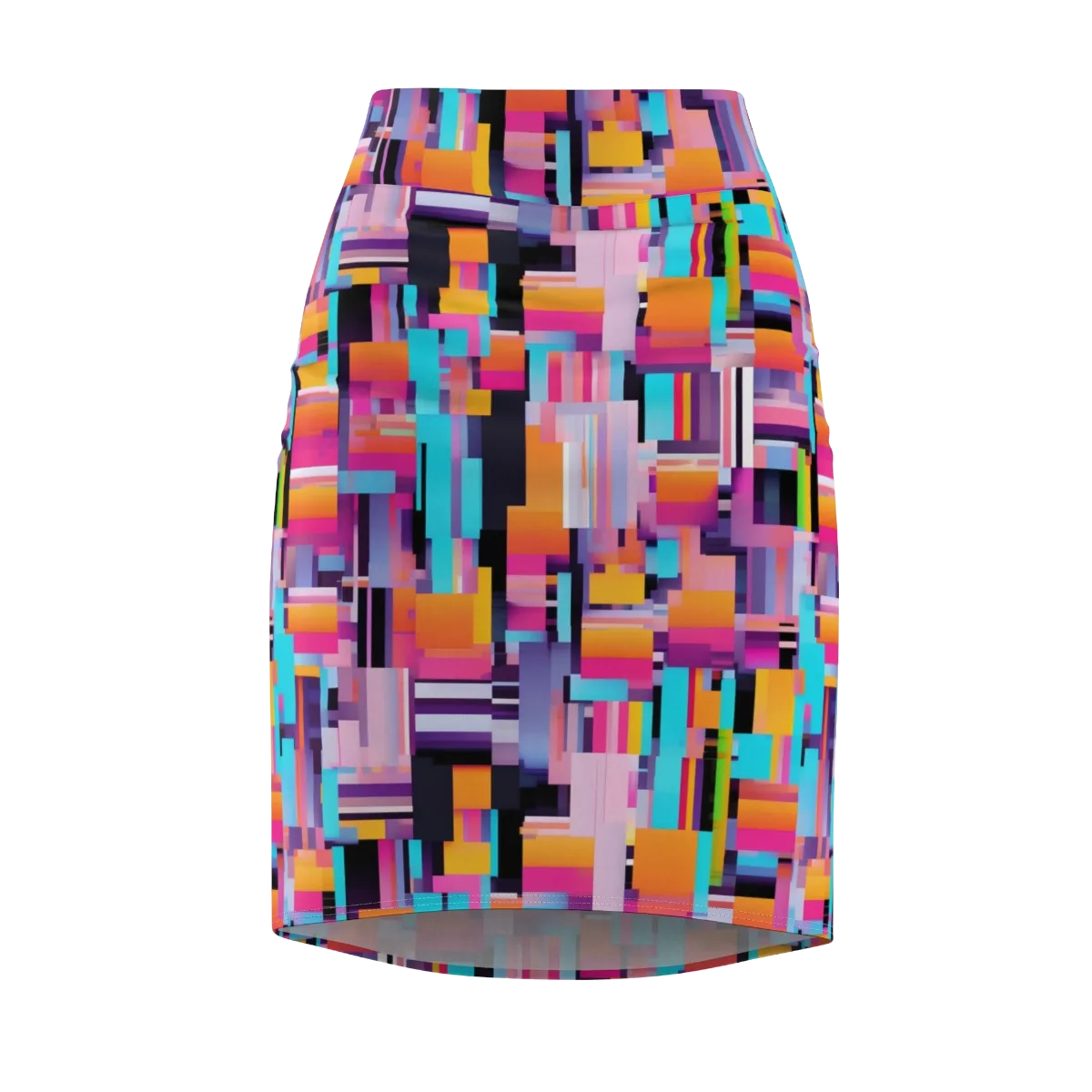 Chromatic Circuit on Pencil Skirt — Front
