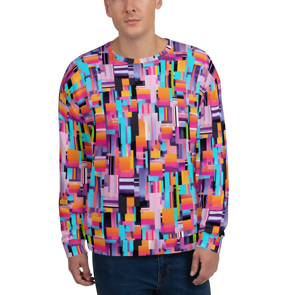 Chromatic Circuit on Sweatshirt — Front