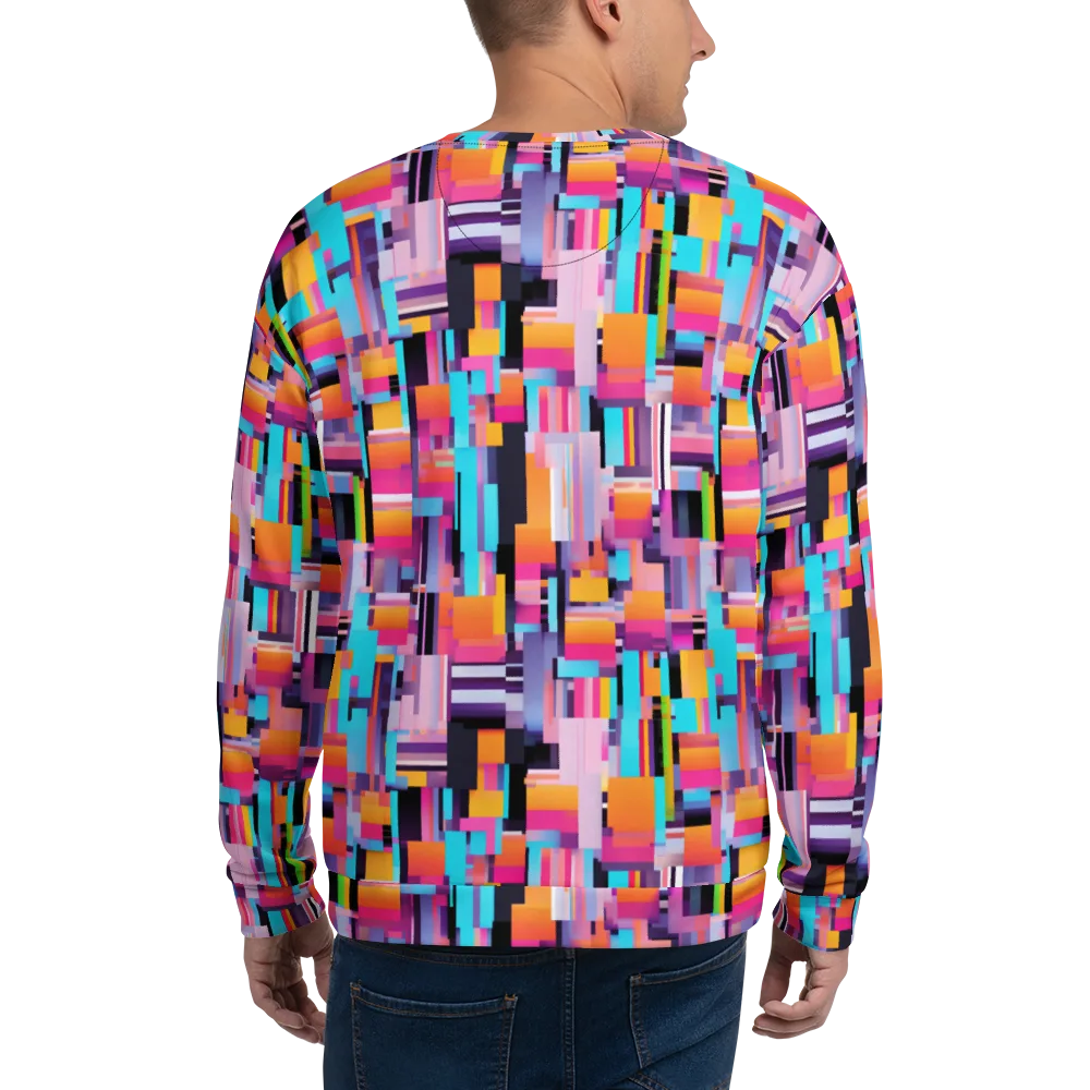 Chromatic Circuit on Sweatshirt — Back