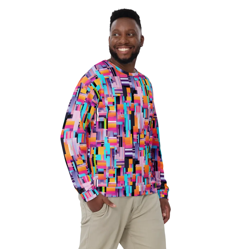 Chromatic Circuit on Sweatshirt — Front