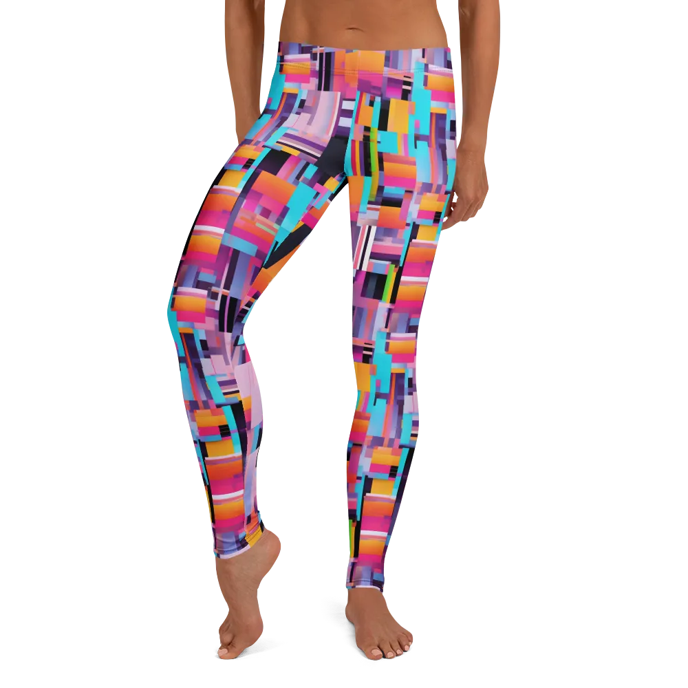 Chromatic Circuit on Leggings — Front