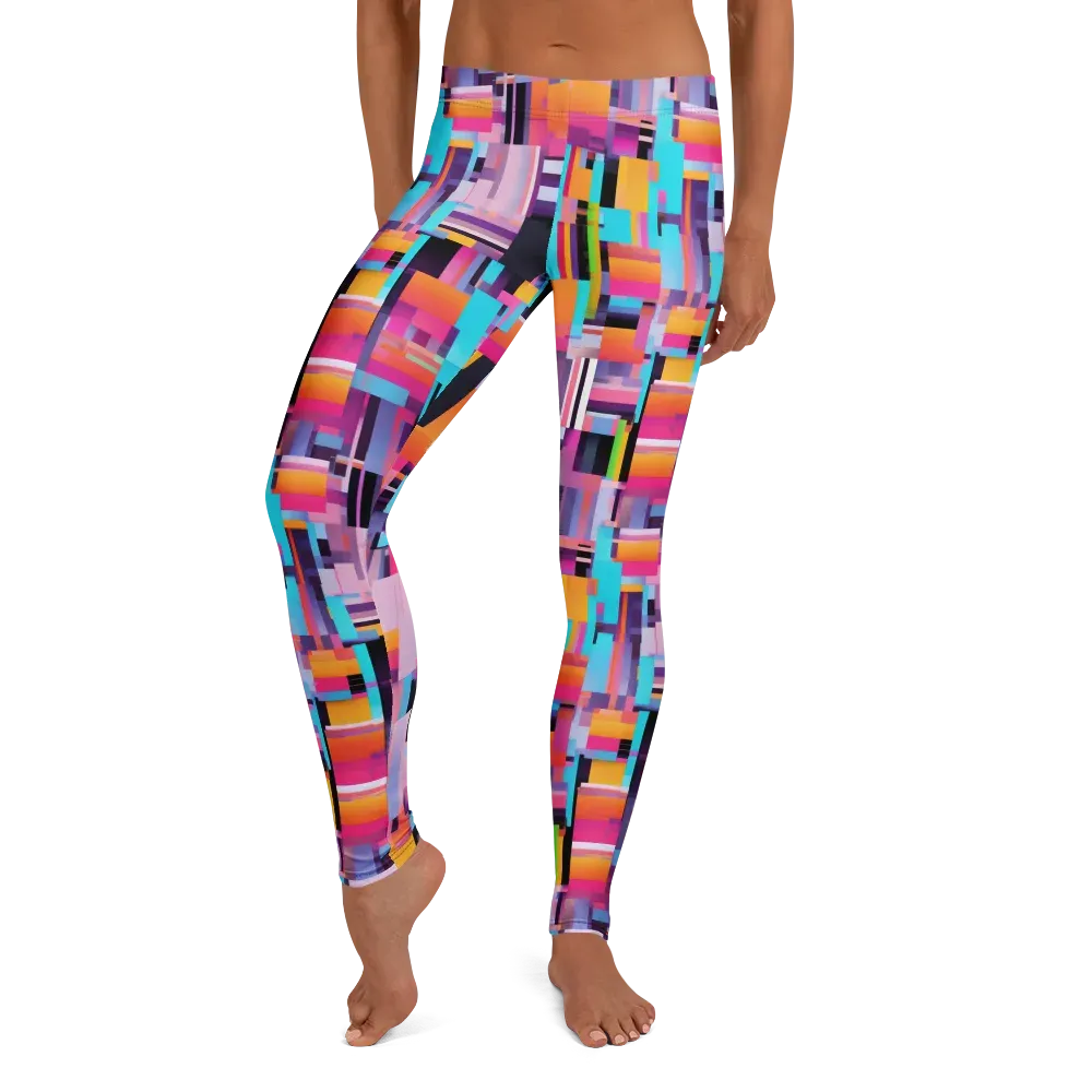 Chromatic Circuit on Leggings — Front