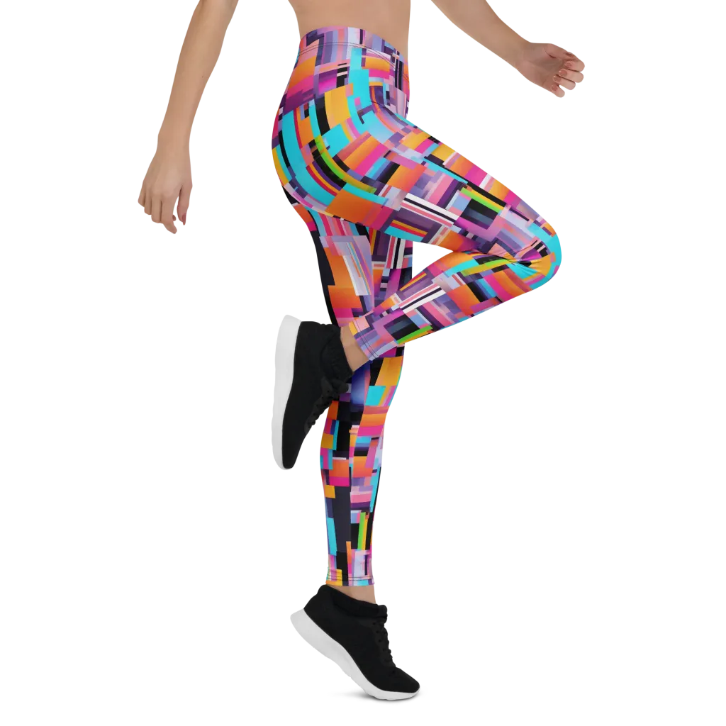 Chromatic Circuit on Leggings — Right