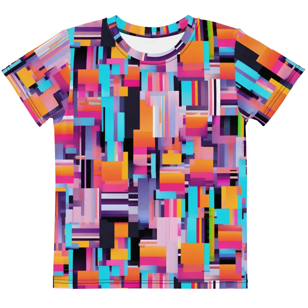 Chromatic Circuit on Kids Crew Neck T-Shirt — Front