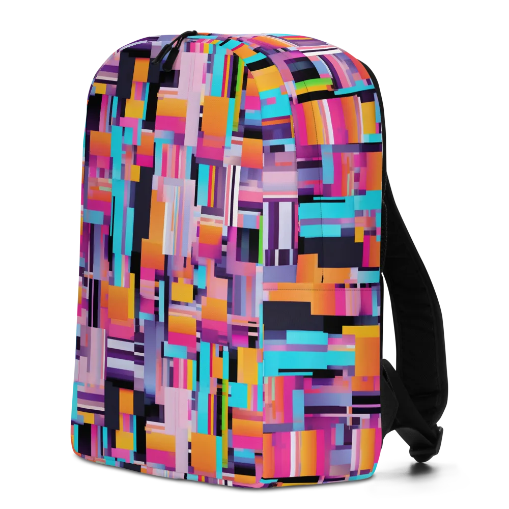 Chromatic Circuit on Minimalist Backpack — Left