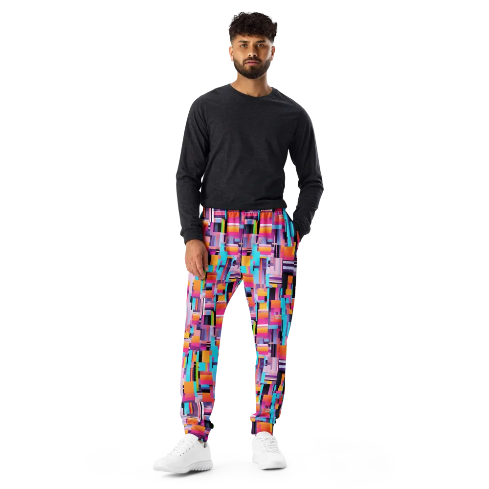 Chromatic Circuit on Men's Joggers — Front